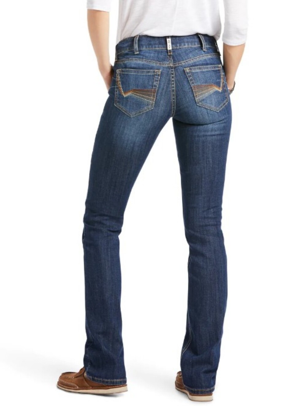 Ariat 31-long Perfect Rise Straight Jeans! Western